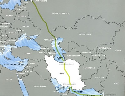 Iran North South Corridor Amirabad Port
